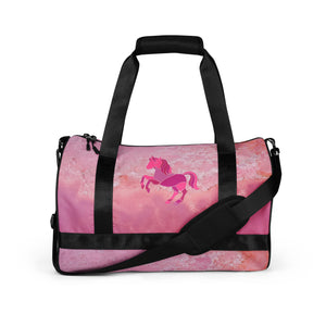 All-over print gym bag